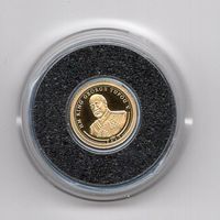 (1448) Tonga, 10 Pa'anga, 2011, Gold, 0,5 g
