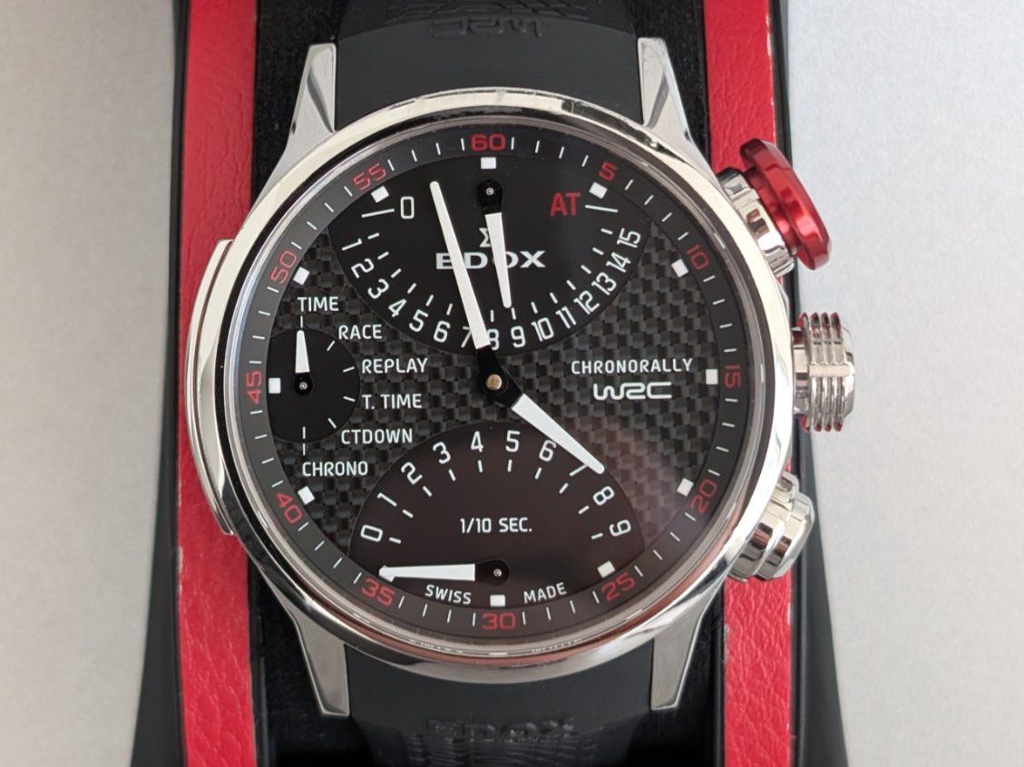 Edox Orologi: EDOX - Chronorally WRC – Usato da Mettmenstetten venduto da monotoner