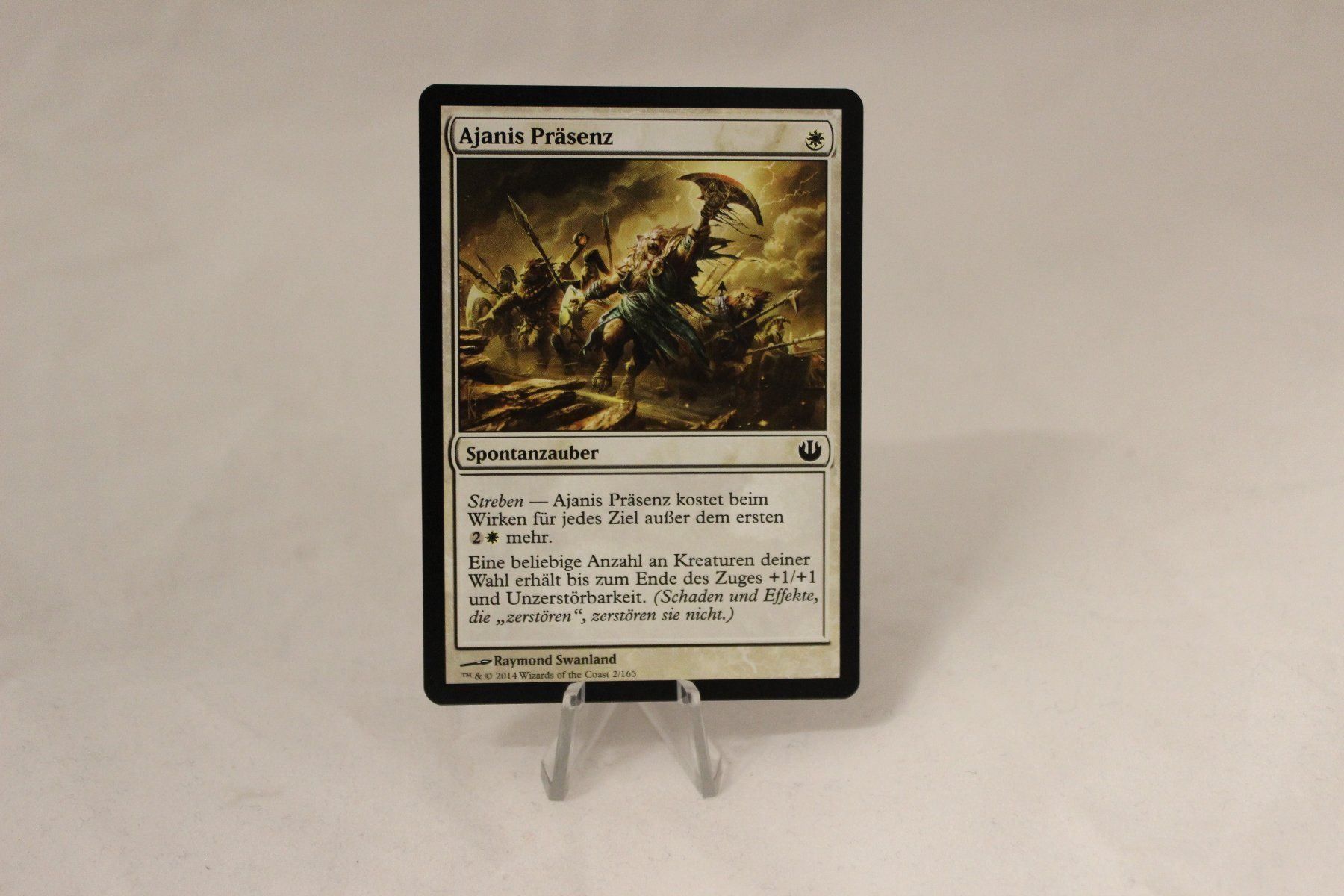 Magic The Gathering Sammelbilder & Trading cards: Ajanis Präsenz - Magic – Gebraucht aus Dulliken von Sefty