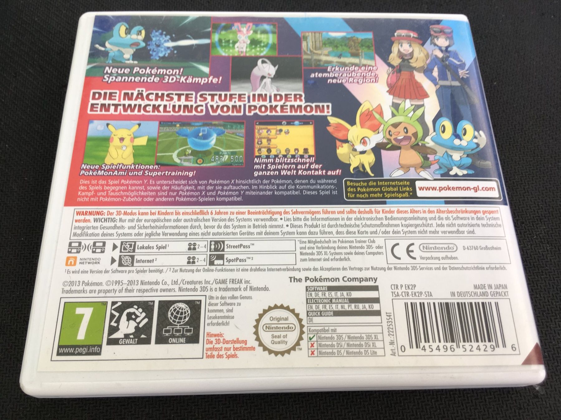 Nintendo Giochi: Pokémon Y - Nintendo 3ds – Usato da St.Gallen venduto da sjosjo 1