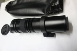 Teleobjektiv 420-800 mm für Nikon D3200 D7200 D5100 D5200 D5