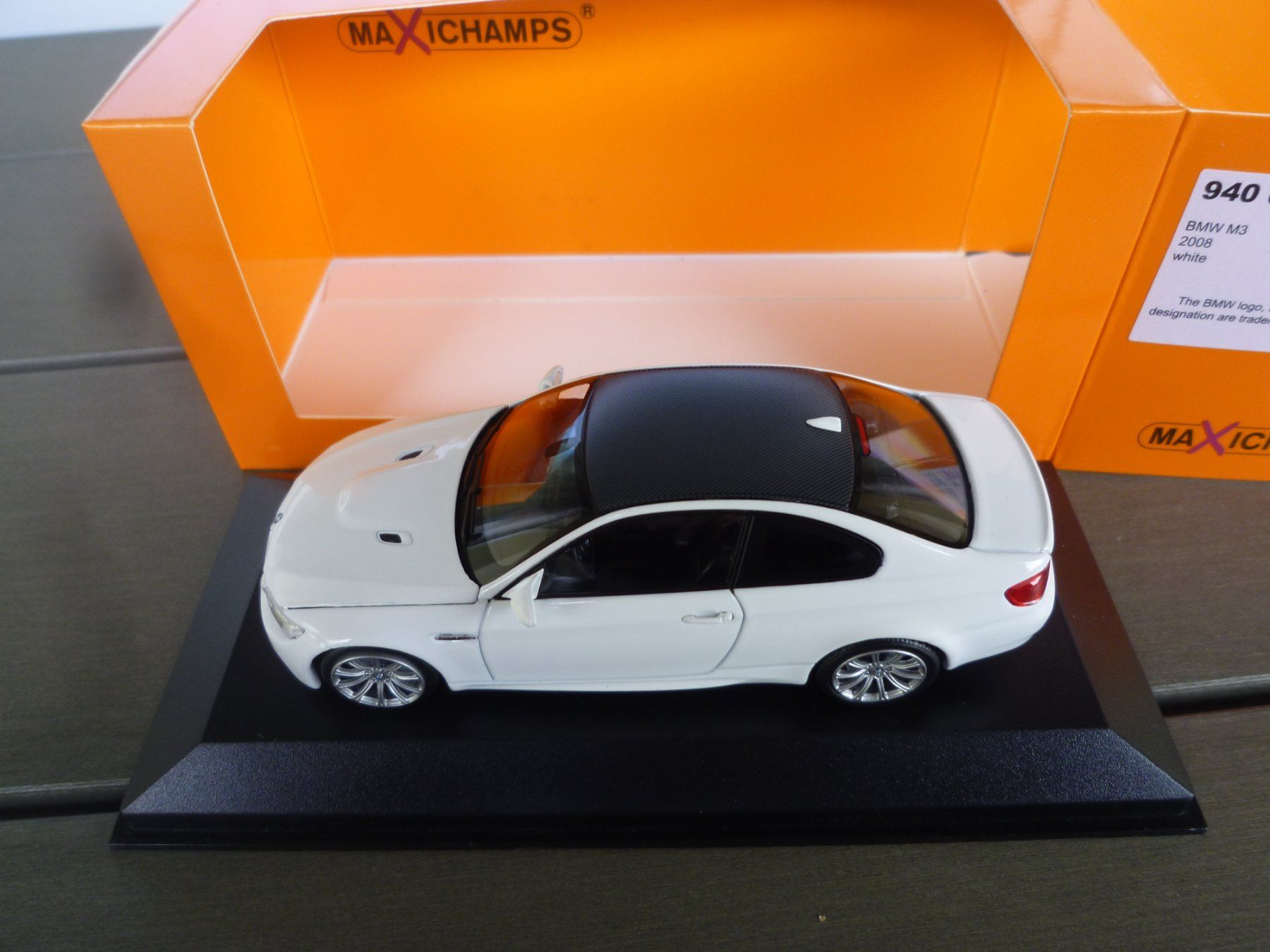 BMW Modellini d'auto: BMW M3 (2008) – Nuovo e nell'imballaggio originale da Flawil venduto da Imperiosud 4