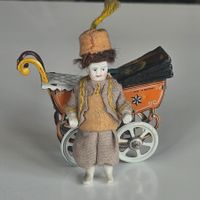 Männliche Porzellanfigur