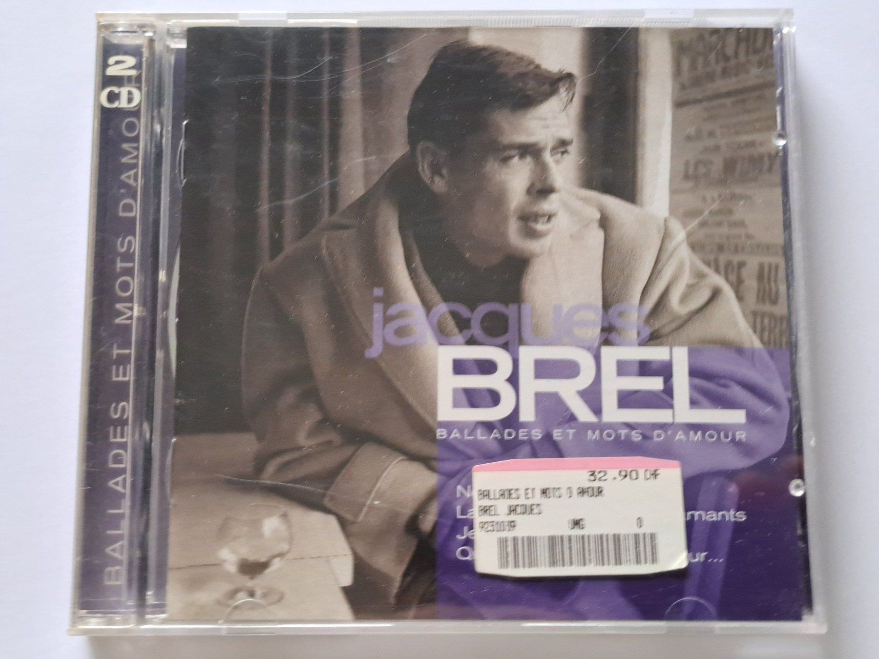 CD: Cd Jacques Brel - Ballades et Mots d'amour  – Usato da Pully venduto da bro_n52j