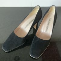 Highheels Wildleder schwarz Gr. 37.5