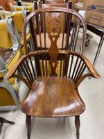 3 Windsor Antique carver Chairs