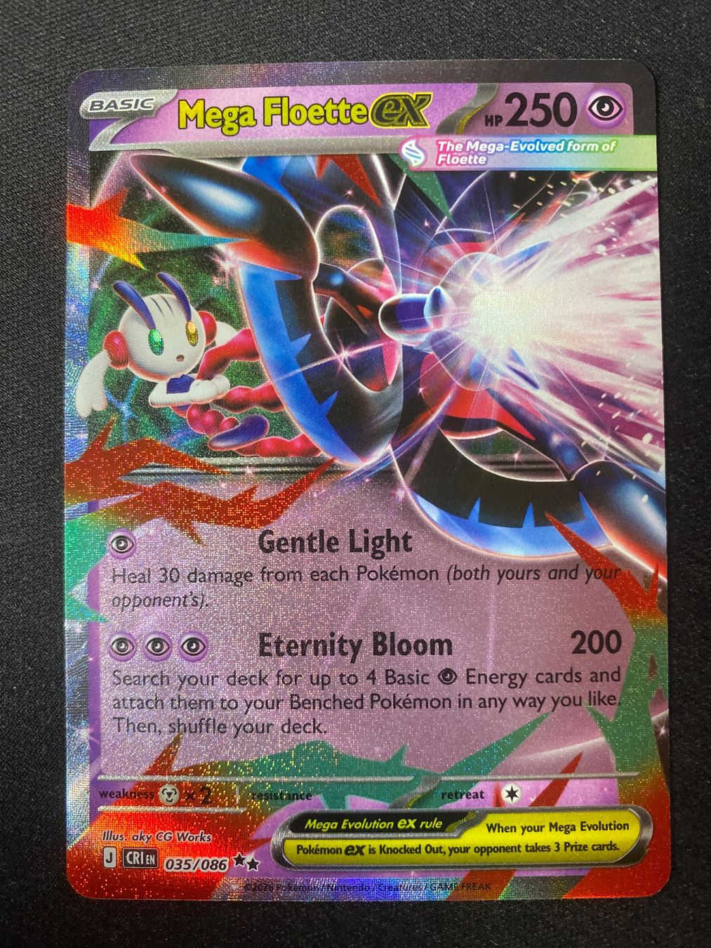 Pokémon Carte collezionabili: Mega Floette ex 35 - Chaos Rising - EN – Nuovo (secondo la descrizione) da Hausen AG venduto da Shrade