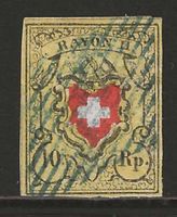 1850 : Rayon Nr. 16II , vollrandig, signiert