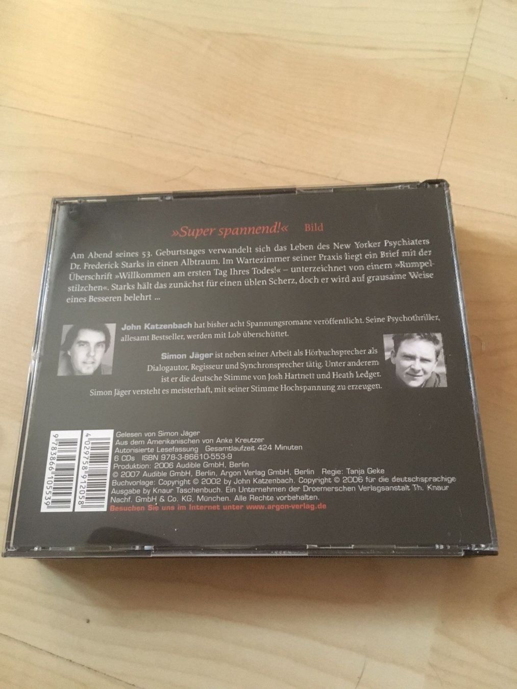 Audiolibri: Der Patient – Usato da Däniken SO venduto da Sonjab0 1