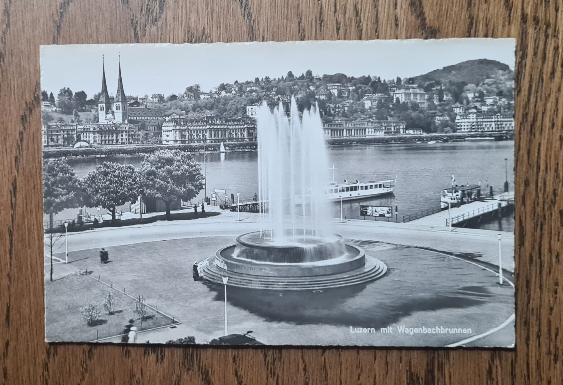 Cartoline postali: Luzern Wagenbachbrunnen – Usato da Ebikon venduto da Donar50