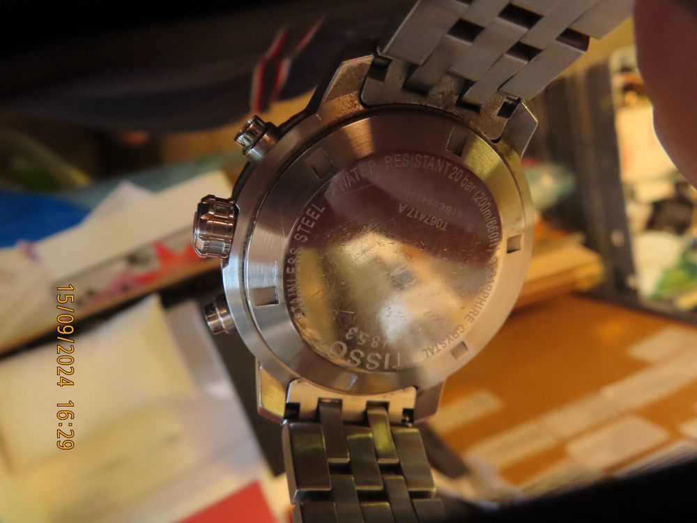 Tissot PR TO67417 A Chrono neuwertig Batt.wechseln O41mm Acheter sur Ricardo
