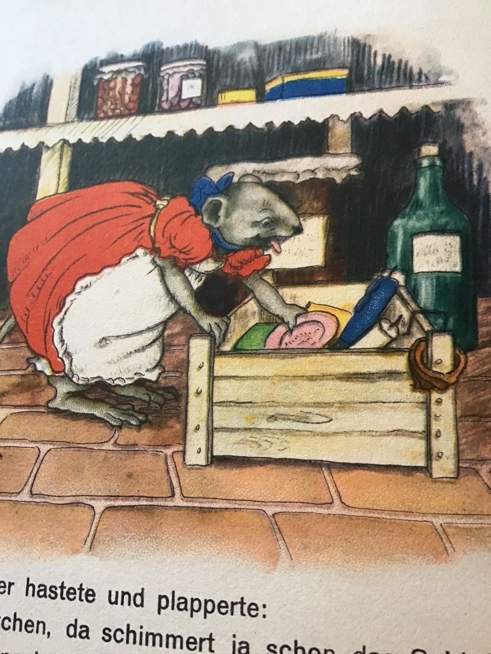 Bücher: Altes Kinderbuch Runzel- Punzel – Gebraucht aus St. Gallen von Goldlilly 3