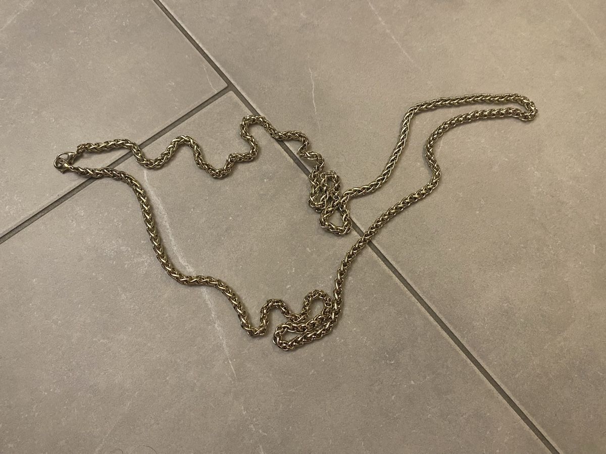 Catenine: Goldfarbige Kette, Modeschmuck oder als Taschengurt, 120cm – Usato da Hünenberg See venduto da lar_9zjk 1