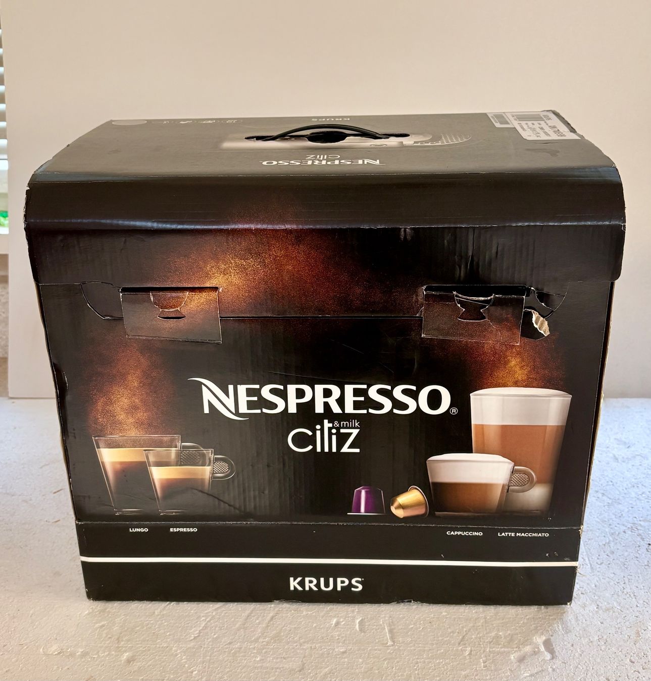 Krups Macchine per caffè & Macchine per espresso: Nespresso Kaffemaschine Macchiato – Nuovo (secondo la descrizione) da Altdorf UR venduto da zar_fcd6 1