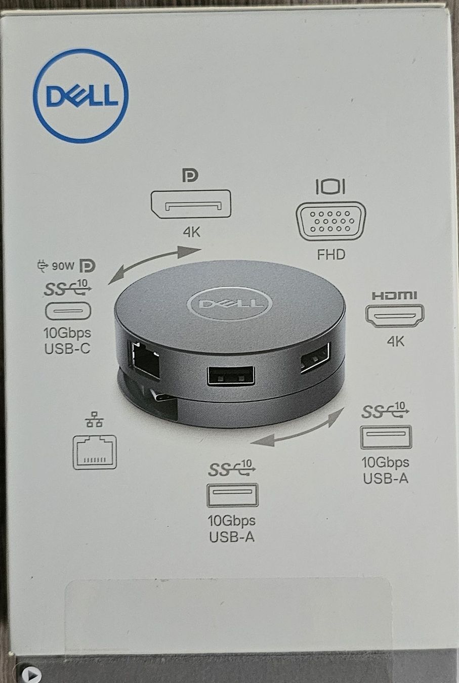 Adattatori: Dell USB-C Multiport Adapter 4K HDMI neu – Nuovo e nell'imballaggio originale da Dagmersellen venduto da jul_y8bh