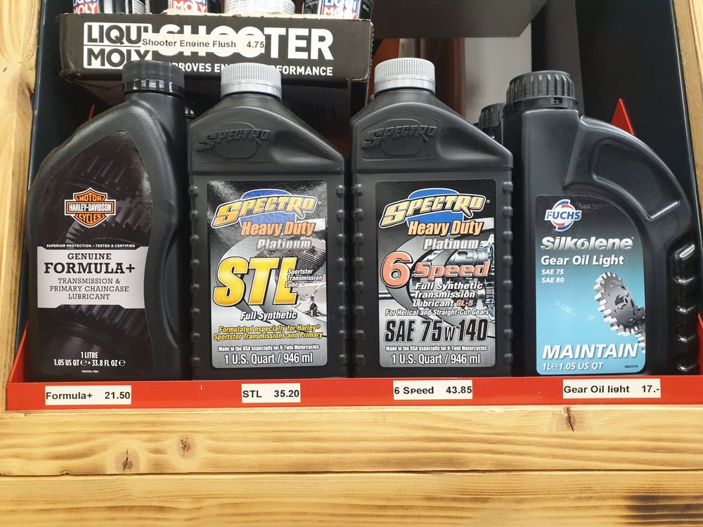 SPECTRO VOLLSYNTHETISCHES PLATINUM ÖL SAE 75W140 Harley Kaufen auf