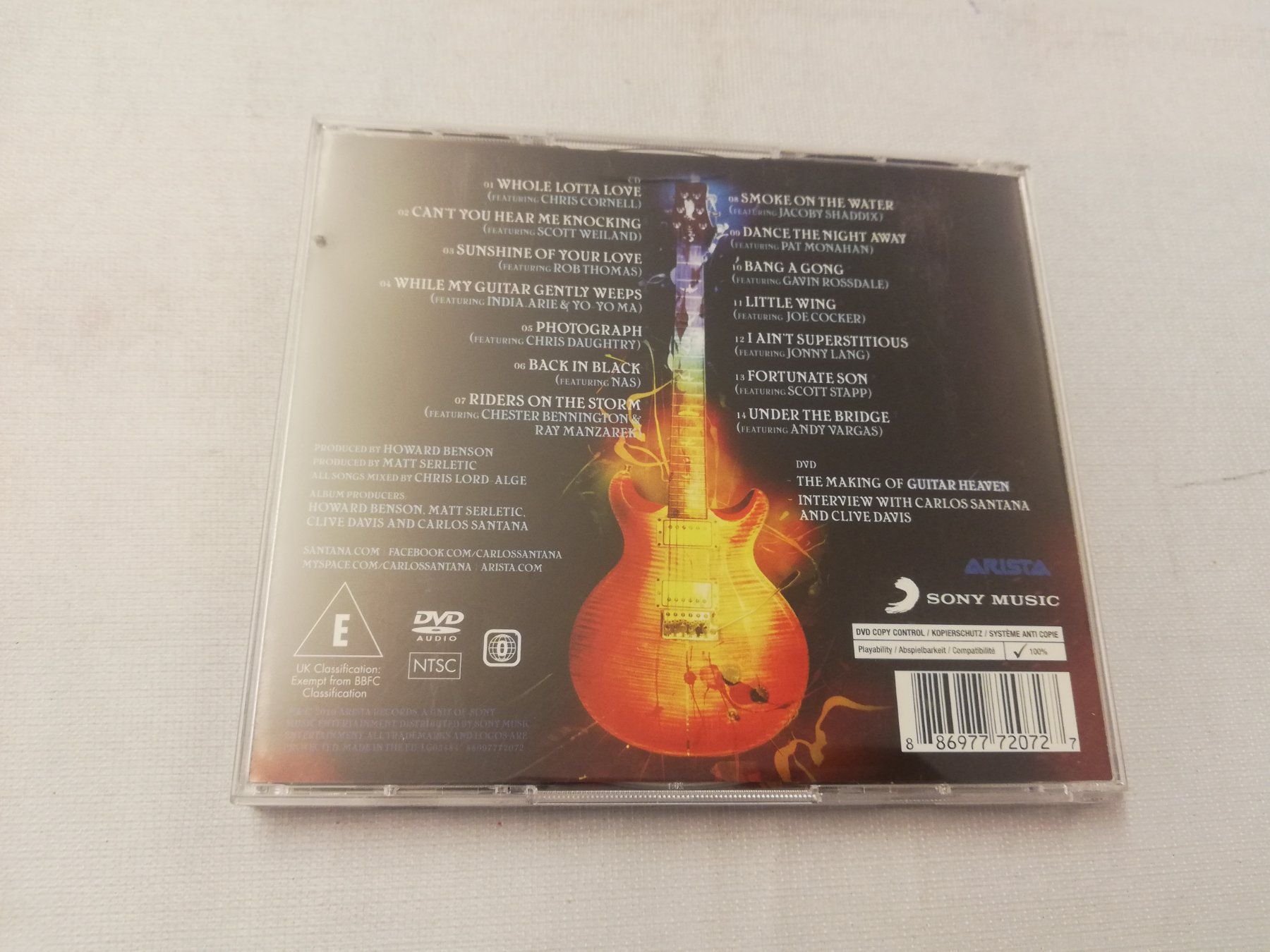 CD: SANTANA - GUITAR HEAVEN – Usato da Bern venduto da Vinylsound.ch 1