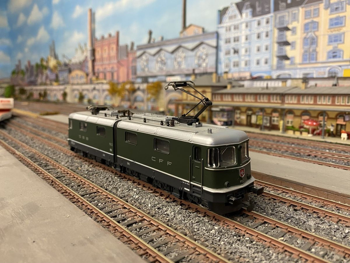 Hag Modellini di ferrovie: HAG 201 Re 6/6 SBB H0 – Usato da Glattpark (Opfikon) venduto da anywaya23 3