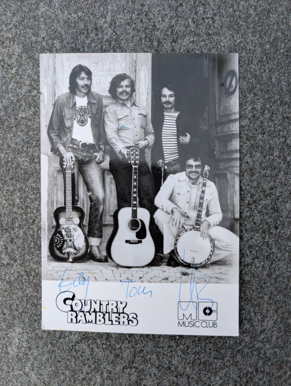 Autografi: Country Ramblers , handsigniert – Usato da Buchs ZH venduto da Fussballfredi