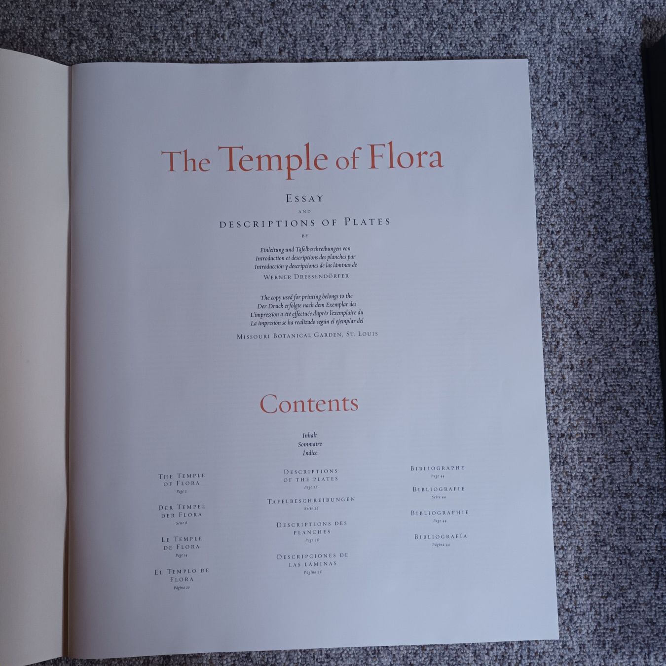 Libri: The Temple of Flora – Nuovo e nell'imballaggio originale da Bäretswil venduto da ricoric 6