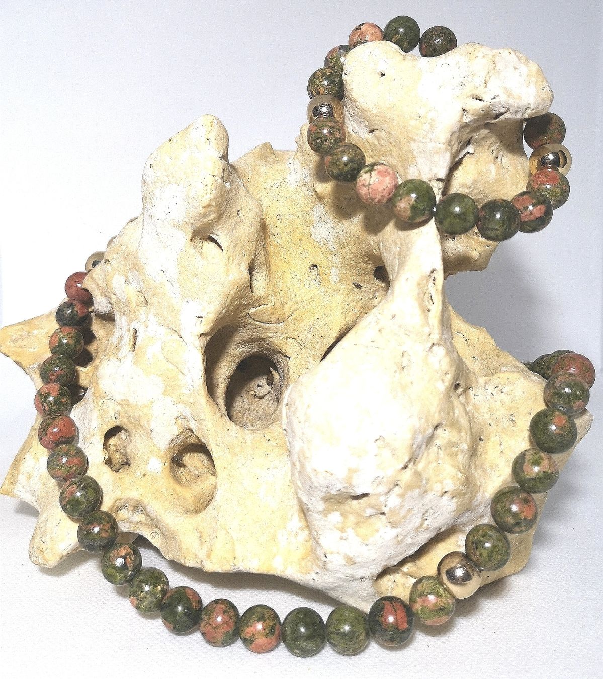Catenine: Unakite Steink. - Spendenaktion – Nuovo (secondo la descrizione) da Unterkulm venduto da Nachtigall 4