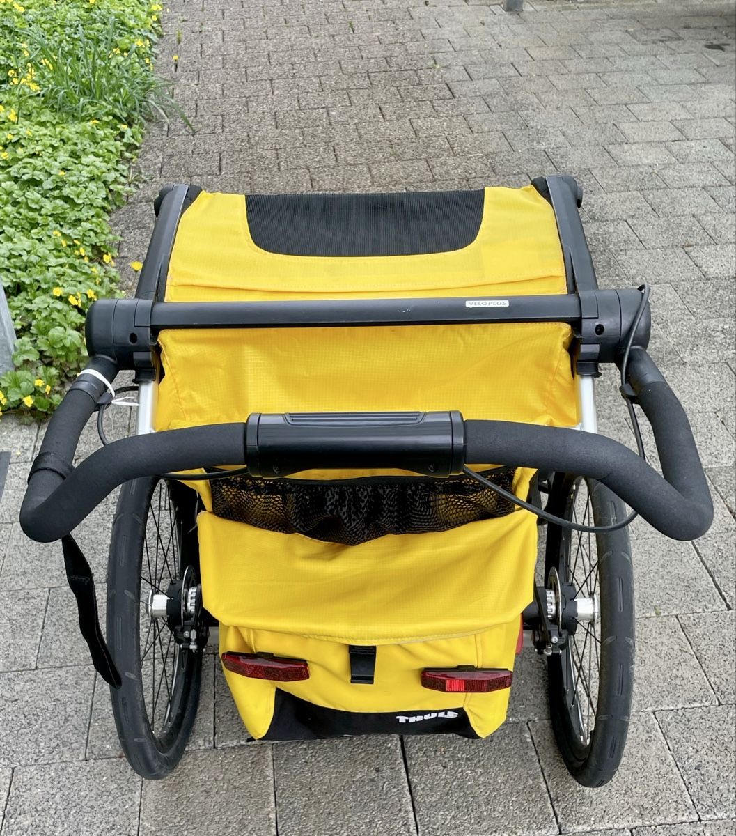 fahrradanhnger 2 kinder thule Thule Multisport-Fahrradanhnger 'Chariot Cross 2 Double' Faded Khaki
