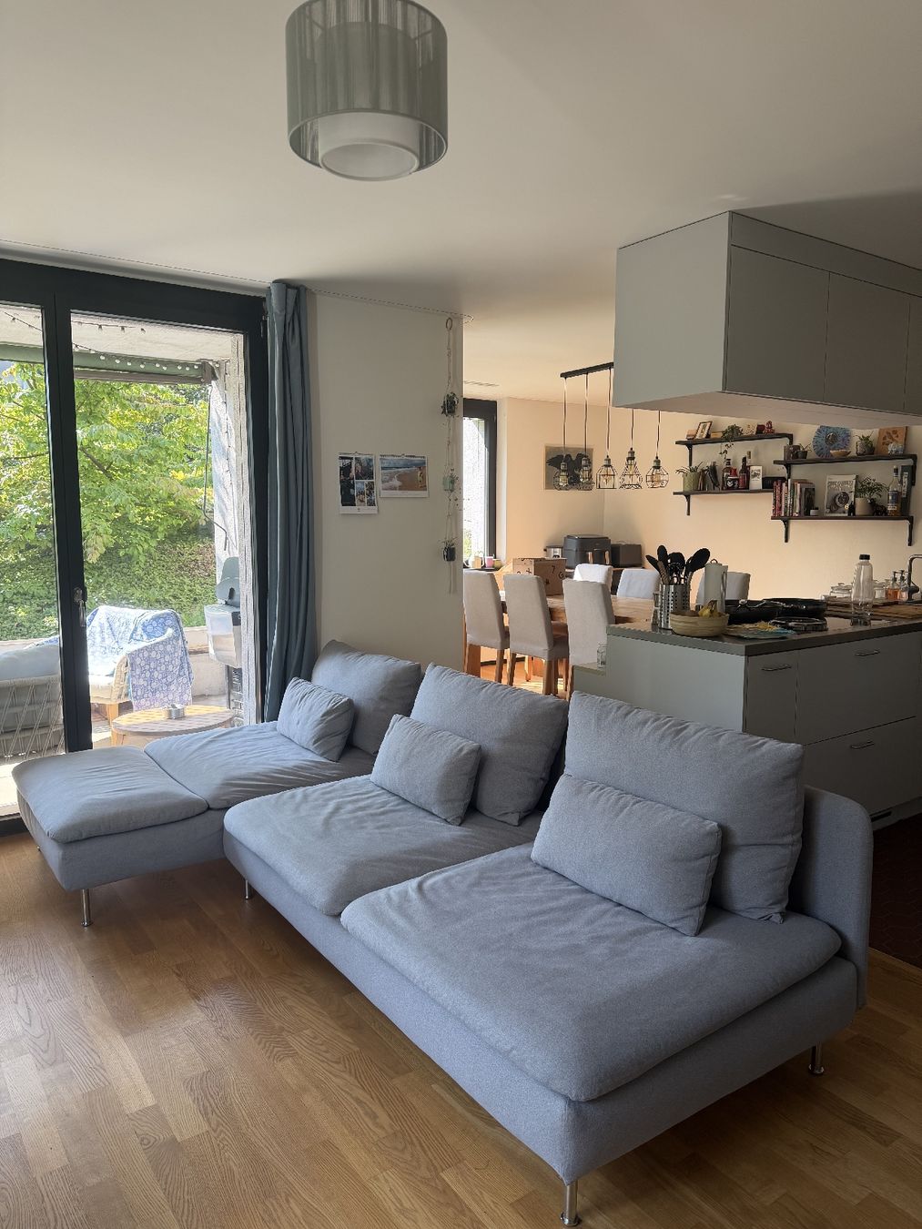 Ikea Sofas: Söderhamn 4er Sofa mit Récamiere – Gebraucht aus Zürich von eri_r6kt