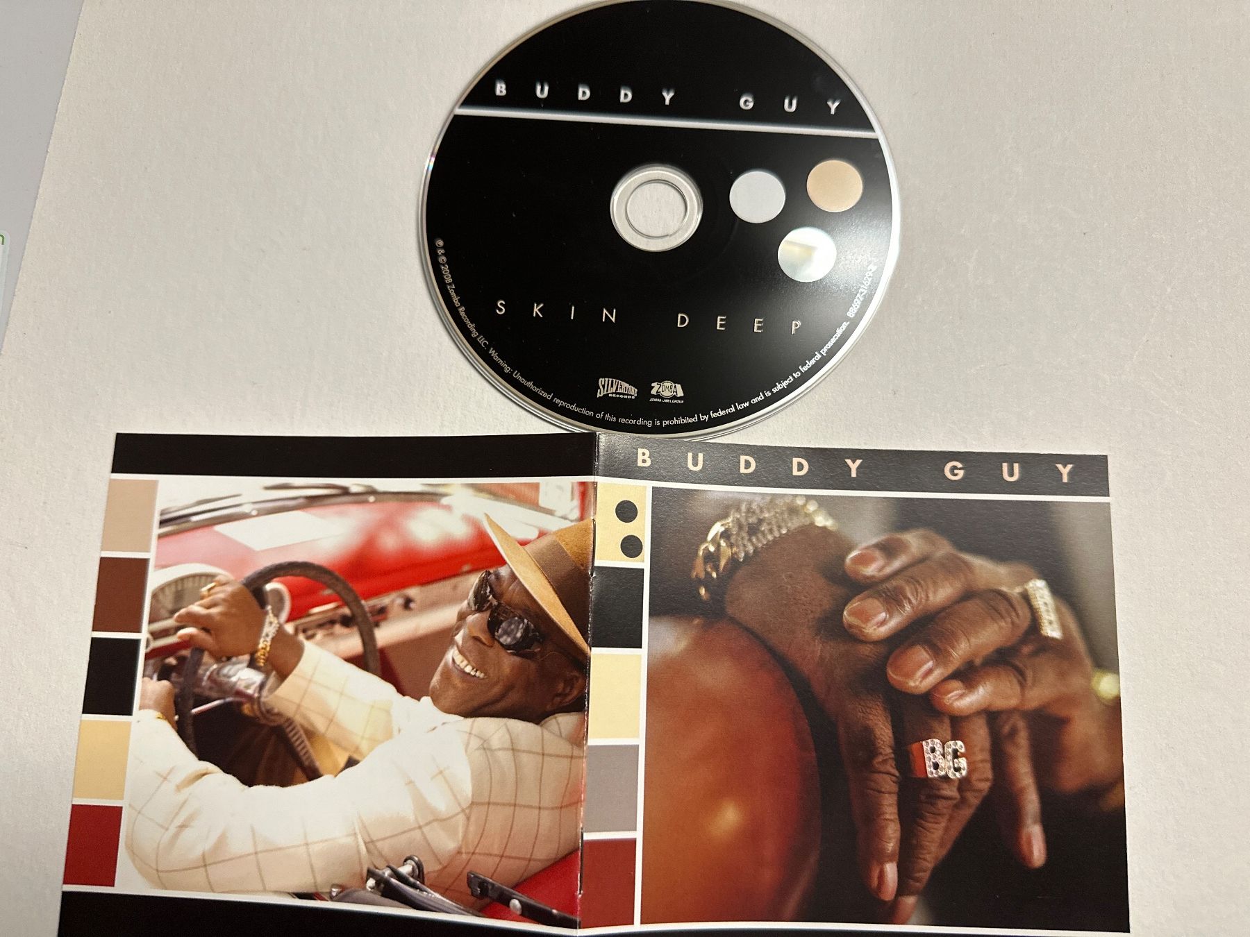 CD: Buddy Guy (Eric Clapton, Susan Tedeschi) - Skin Deep – Usato da Wabern venduto da fri_t6kq 3