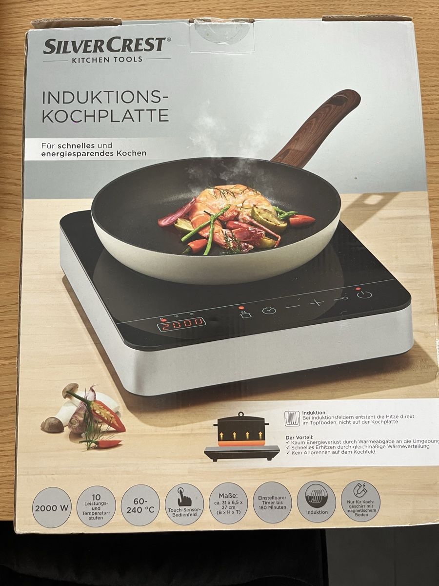 Cuisinières: SILVERCREST Induktionskochplatte neu 2000W – Neuf (Voir description) à Sissach par jil_xjm5