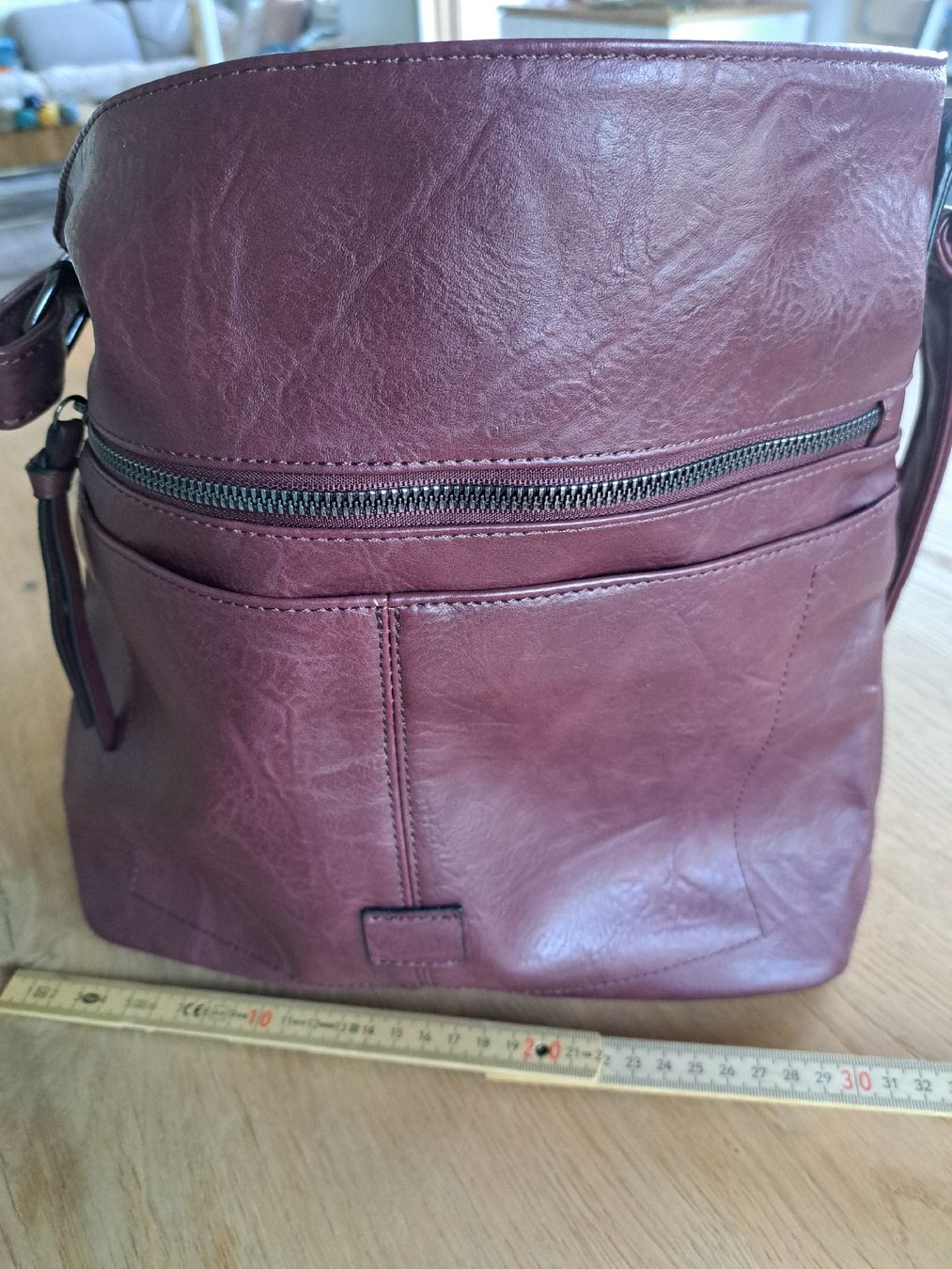 Taschen für Damen: neue Damenumhänge/handtasche,bordeux – Neu (gemäss Beschreibung) aus Ebnat-Kappel von Zurk