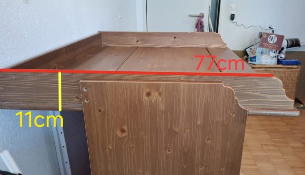 Ikea Cassettiere: Hemnes Kommode / Umbaubar zu Wickeltisch – Usato da Bassersdorf venduto da s-s-n-b-b 1