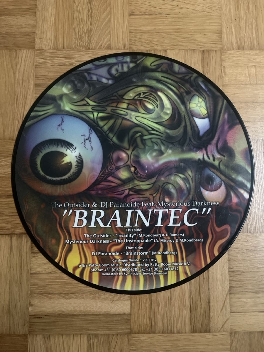 Schallplatten: The Outsider Hardcore / Gabber Picture Disc Vinyl – Gebraucht aus Wangen b. Olten von break72
