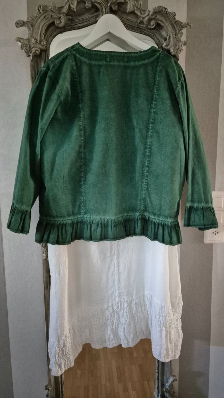 Jacken: Jacke Bluse Gr. 3 grün – Neu (gemäss Beschreibung) aus Tagelswangen von GABGABFI 1