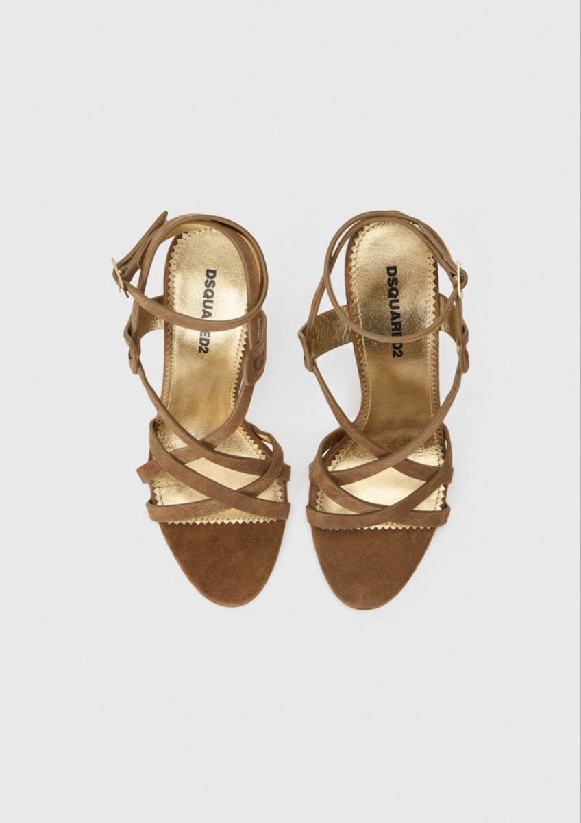 Damenschuhe: Dsquared2 High Heel Sandalette braun – Neu und originalverpackt aus Pratteln von Izabela._. 3