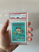 Pokemon 2019 Old Maid Meowth PSA 10