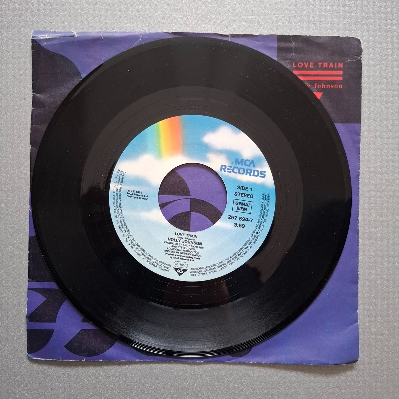 Dischi in vinile: Holly Johnson - Love Train – Usato da Arbon venduto da pendulum 1