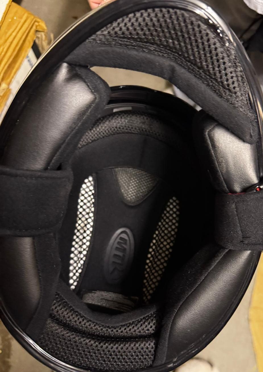 Helme & Visiere: Motorradhelm MTR schwarz Gr. L mit Visier – Gebraucht aus Neuenhof von isa.belle. 3