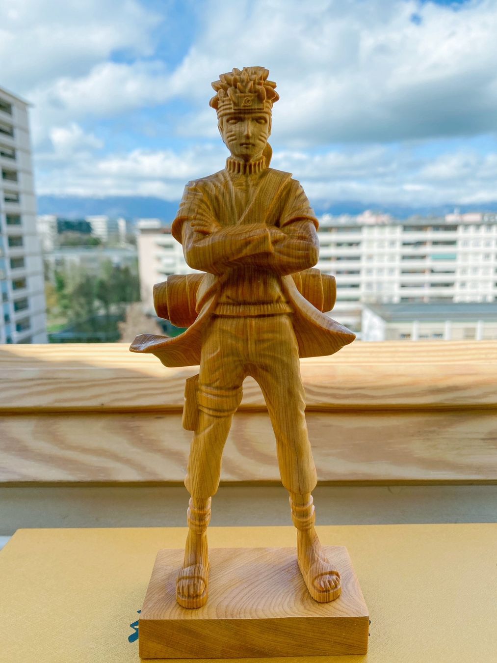 Figuren: Naruto wooden craft figure – Neu und originalverpackt aus Genève von F-Rex