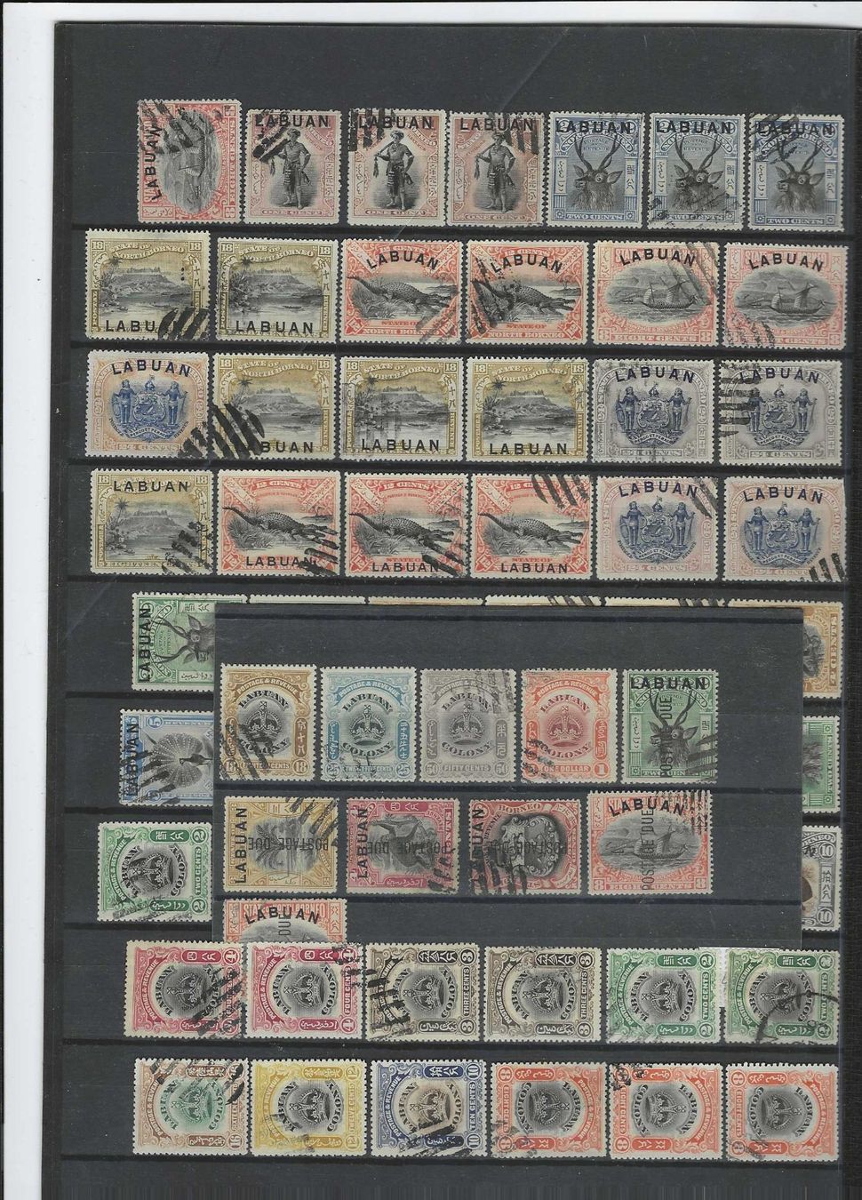 Tutti i francobolli: LABUAN UM 1900 **/GEST. GEFÄLLIGKEITS GEST. – Usato da Dintikon venduto da bonita099 1