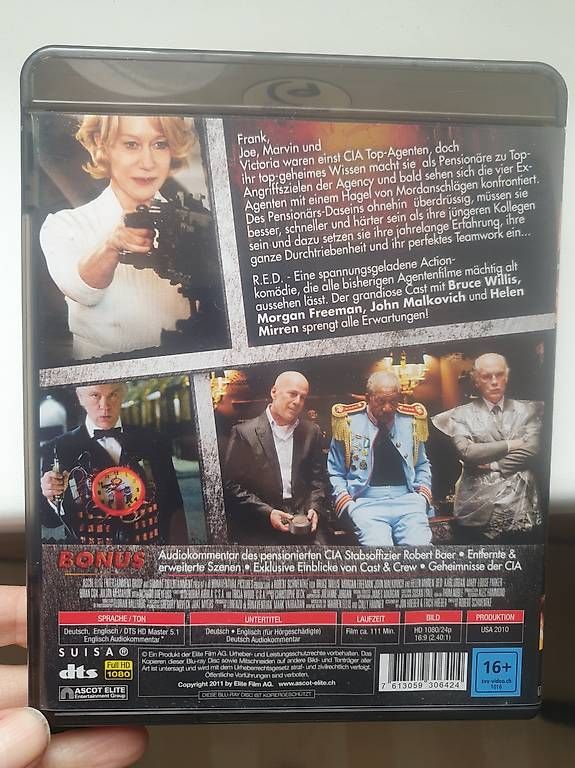 Alle DVDs: RED - Action-Film, Blue Ray – Neu (gemäss Beschreibung) aus Widnau von El_Capitan5 1