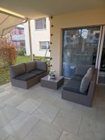 Gartenlounge Rattan Sitzgruppe mit Tisch