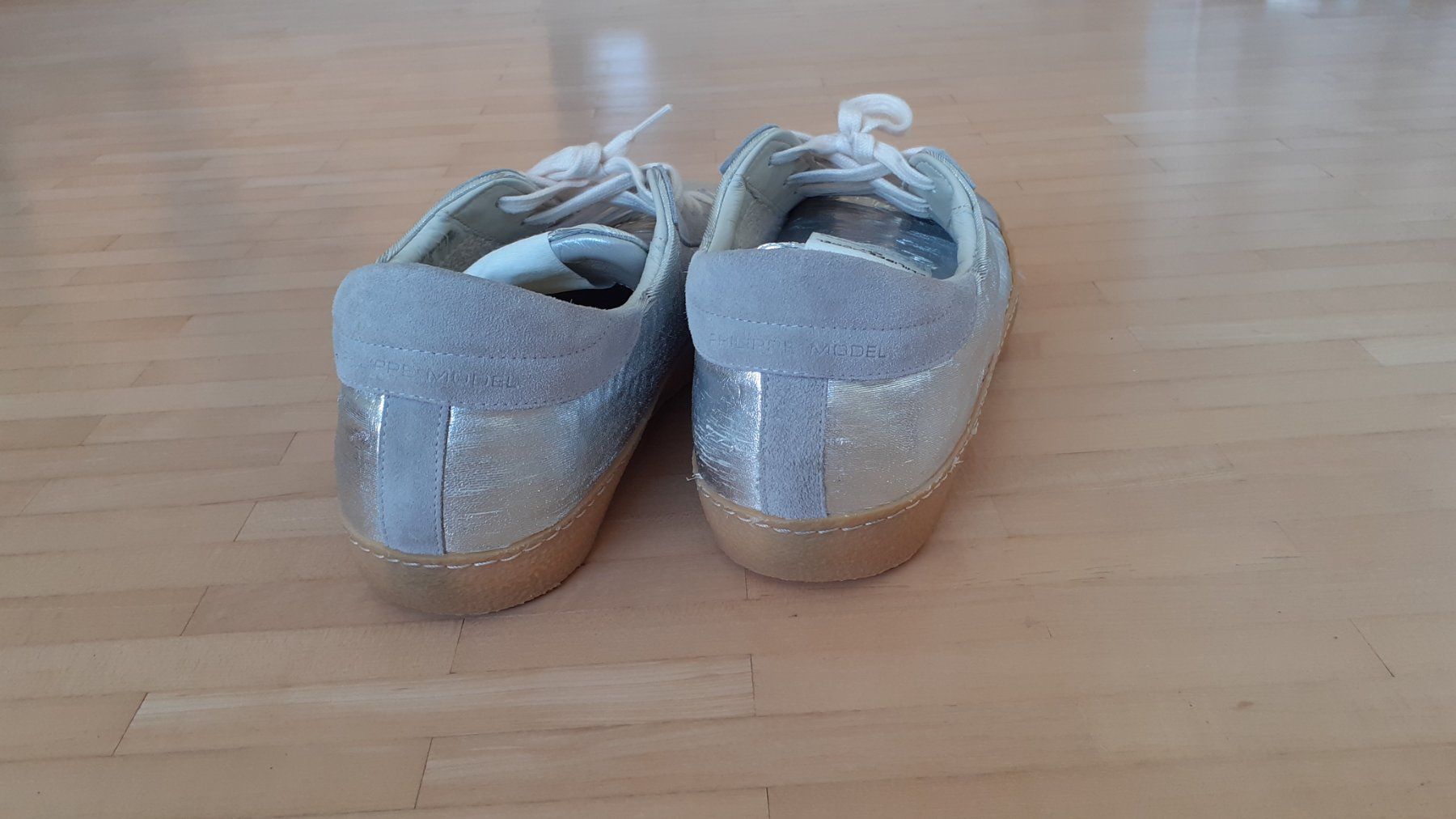 Scarpe da donna: Philippe Model Paris Damen Sneaker Gr. 40 silber NP 390.- – Usato da Frasnacht venduto da readygo 3