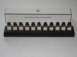 CHANEL EXCLUSIFS BOX 11 PARFUM MINIS JE 4ML EAUX DE TOILETTE