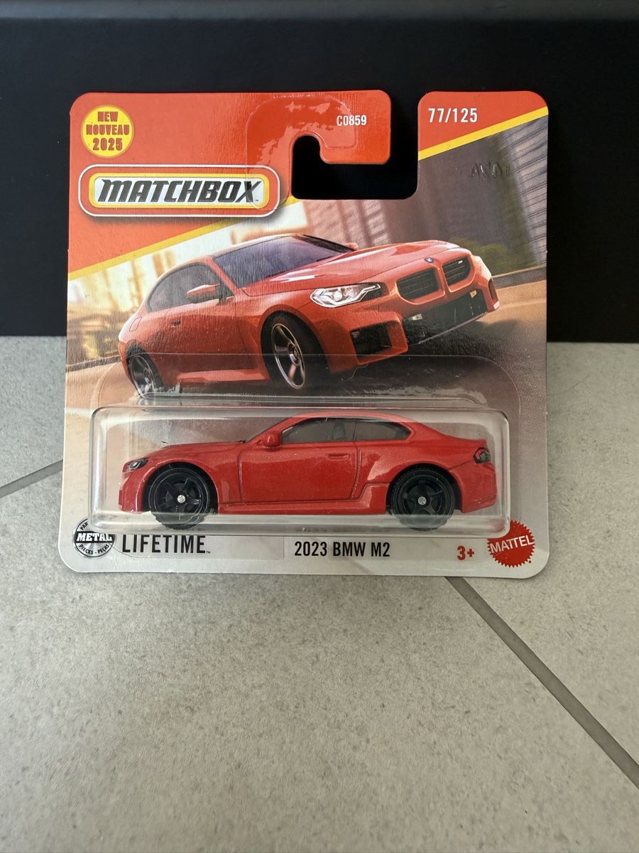 Matchbox Modellini d'auto: Matchbox - 2023 BMW M2 rouge – Nuovo e nell'imballaggio originale da Yvorne venduto da AutoCollectionneur