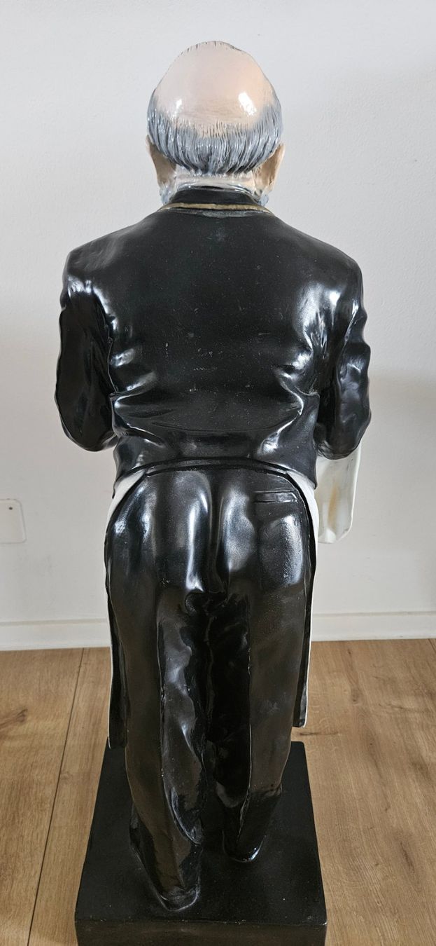 Figuren: Buttler James Stummer Diener Statue Figur Old Man – Gebraucht aus Uttwil von TG-Lupa 2