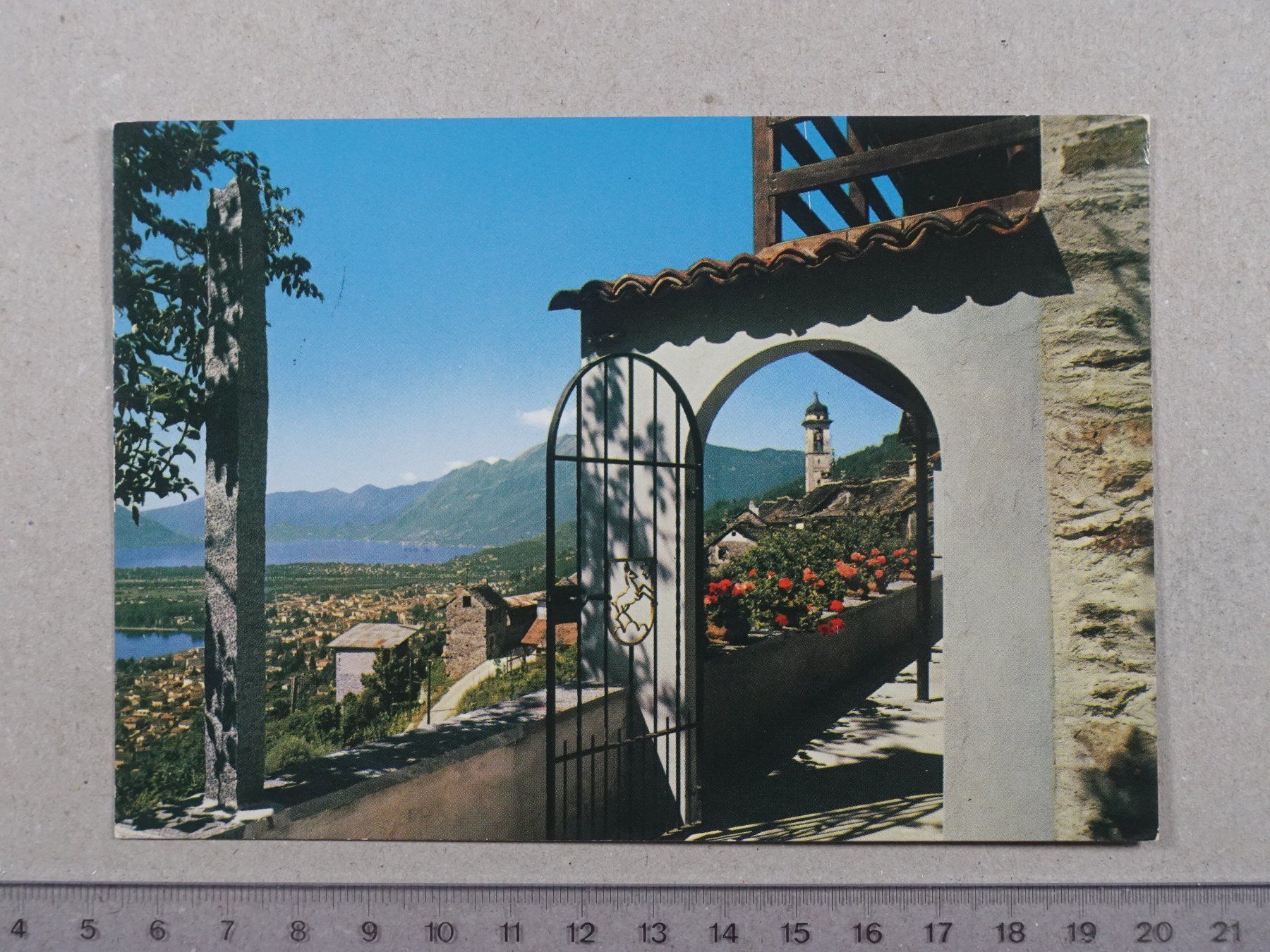 Ansichtskarten: Brione Locarno, 1980 – Gebraucht aus Lenzburg von fh1