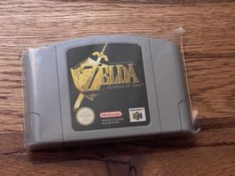 Nintendo 64: Zelda Ocarina of Time - guter Zustand!