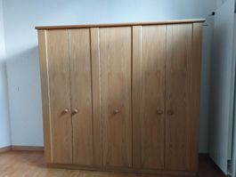 Möbelset Schlafzimmer Massivholz Buche 4-teilig gut erhalten
