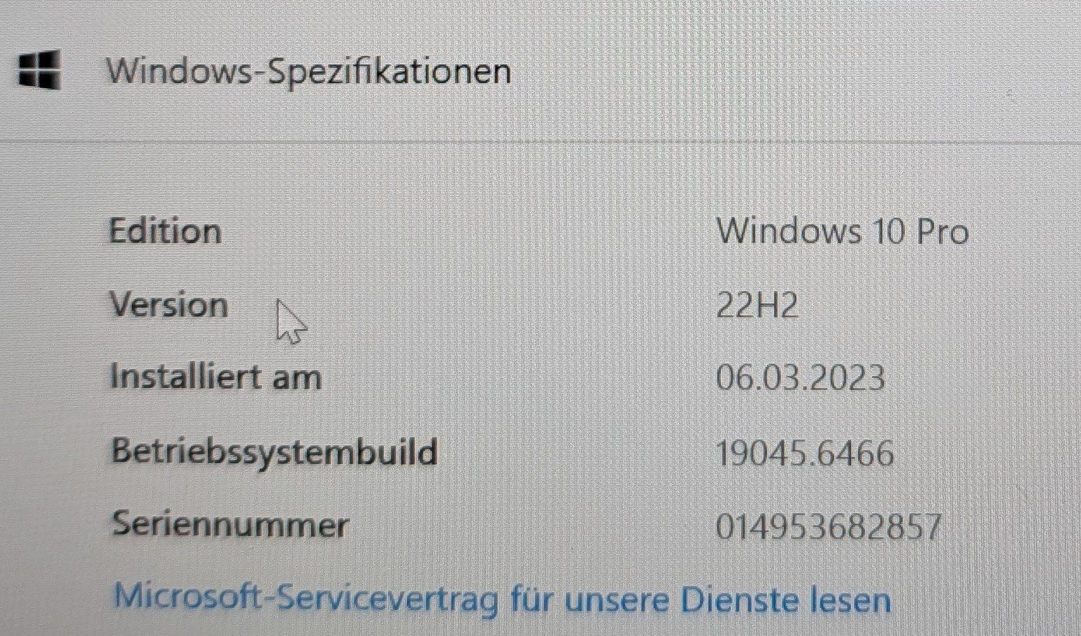 Surface Laptop, 4GB RAM, 128GB SSD, Win 10 - Guter Zustand (Gebraucht ...