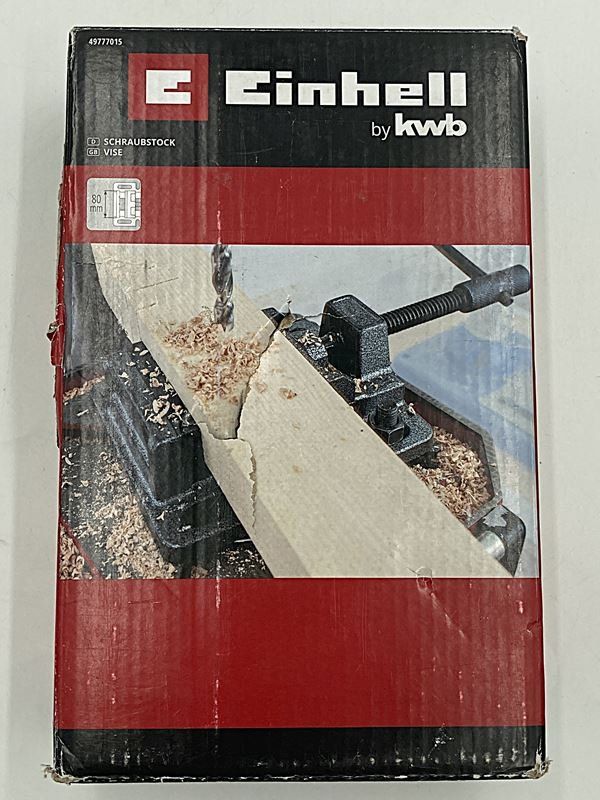 Einhell Alle Werkzeuge: EINHELL | Schraubstock | 80 mm | Grau – Neu (gemäss Beschreibung) aus Wittenbach von Restwert_St-Gallen